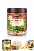 Vedic Crunch Premium Makhana – Desi Chaat | Roasted in Olive Oil – 70g